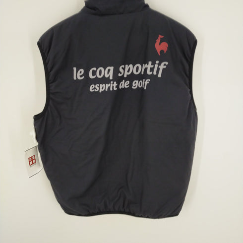 ルコック スポルティフ le coq sportif ロゴ刺繍 中綿ベスト メンズ import:L
