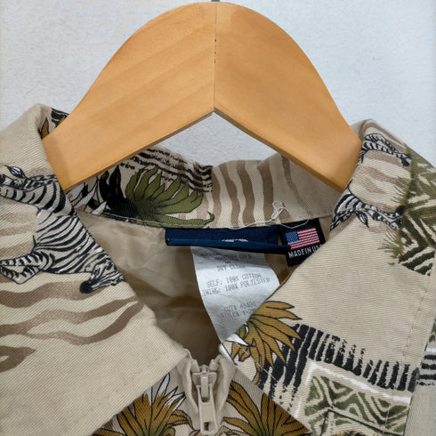 CB CASUAL USA製 アニマル柄 ジャケット メンズ L