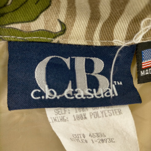 CB CASUAL USA製 アニマル柄 ジャケット メンズ L