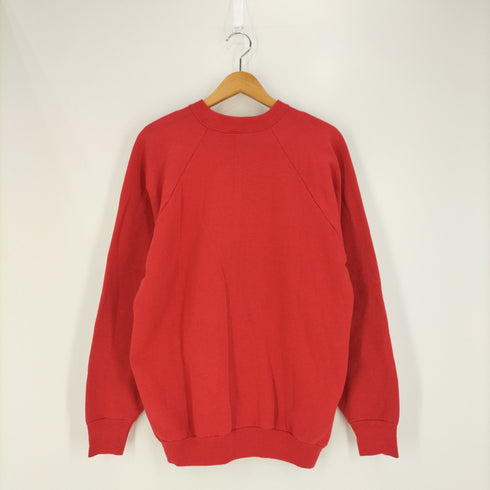 フルーツオブザルーム FRUIT OF THE LOOM 90s USA製 3Dキャラクタースウェット メンズ import:XL