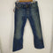 ディーゼル DIESEL ヴィンテージペイント加工 SHAZOR フレアデニムパンツ メンズ 31inch