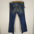 ディーゼル DIESEL ヴィンテージペイント加工 SHAZOR フレアデニムパンツ メンズ 31inch