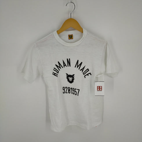 ヒューマンメイド HUMAN MADE カレッジロゴ プリントTシャツ メンズ