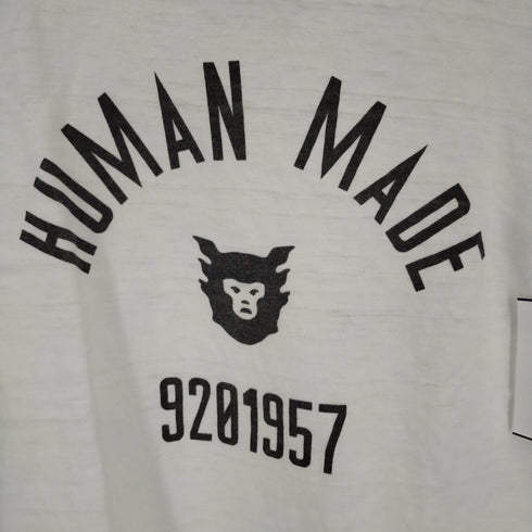 ヒューマンメイド HUMAN MADE カレッジロゴ プリントTシャツ メンズ