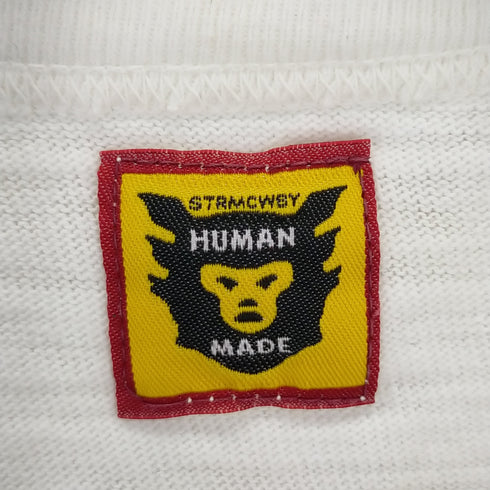 ヒューマンメイド HUMAN MADE カレッジロゴ プリントTシャツ メンズ