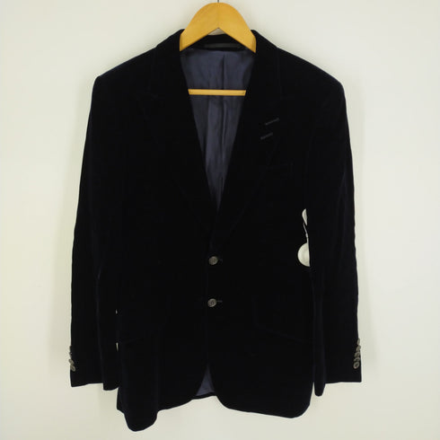 ポールスミス Paul Smith 2B ベロア テーラードジャケット メンズ import:M