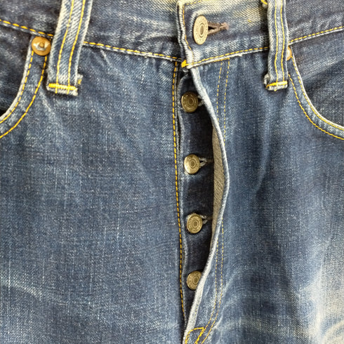 ウェアハウス WAREHOUSE 赤耳ウォッシュ加工デニムパンツ メンズ AB5