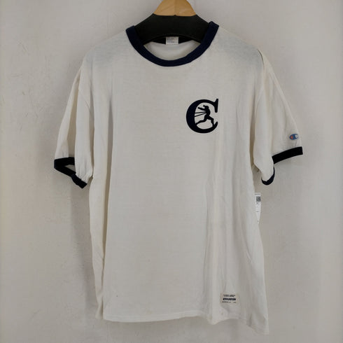 チャンピオン Champion 復刻 ランタグ リンガーTシャツ トリムT バックプリントTEE メンズ