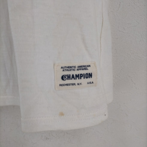 チャンピオン Champion 復刻 ランタグ リンガーTシャツ トリムT バックプリントTEE メンズ
