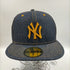 ニューエラ NEW ERA NEW YORK デニム 59FIFTY ベースボールキャップ メンズ 7
