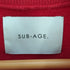 サベージ SUB-AGE. TURTLENECK SWEATSHIRT メンズ JPN:1