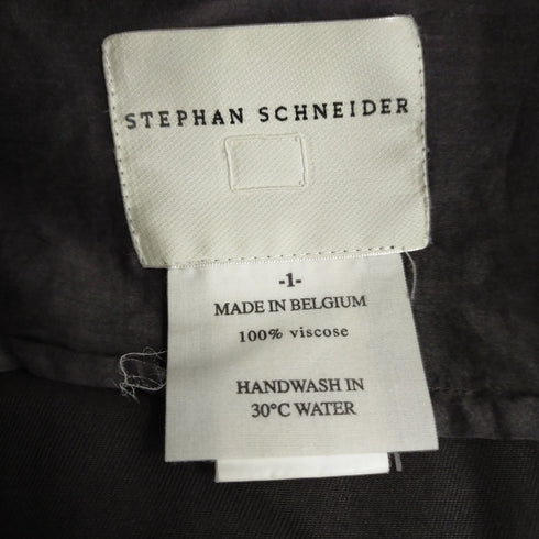 ステファンシュナイダー STEPHAN SCHNEIDER アシンメトリー 変形 フーデッドコート メンズ 1