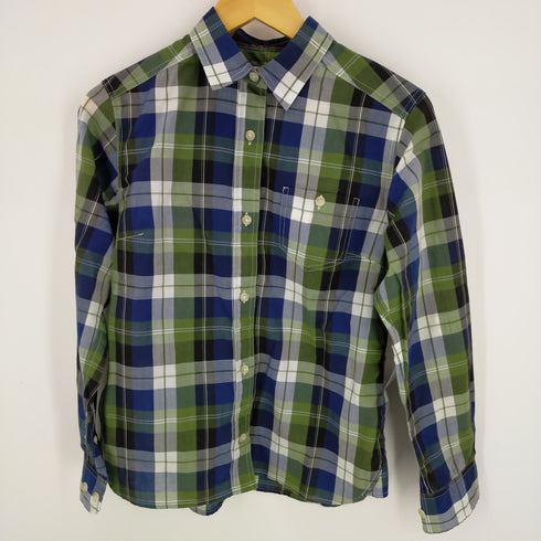 マーモット MARMOT チェック レギュラーカラーシャツ レディース import:L