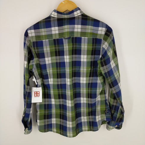 マーモット MARMOT チェック レギュラーカラーシャツ レディース import:L