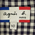 アニエスベー agnes b. ギンガムチェック シャツジャケット レディース 40