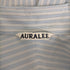 オーラリー AURALEE 23SS FINX POLYESTER STRIPE SHIRT メンズ 3
