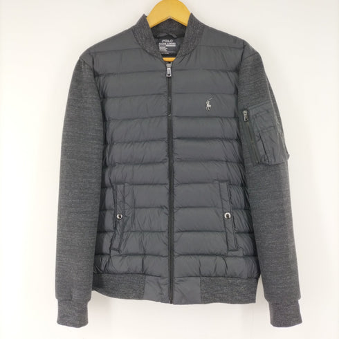ポロラルフローレン POLO RALPH LAUREN スウェット切替ダウンジャケット メンズ S