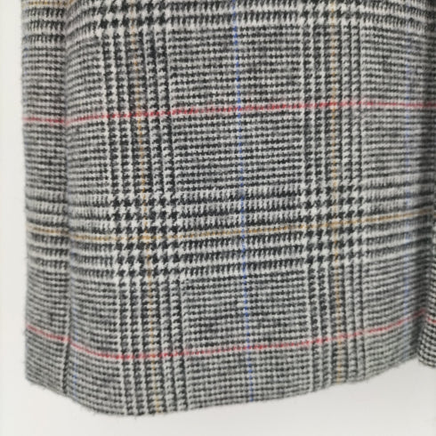 モルガンオム MORGAN HOMME ウールチェックチェスターコート メンズ M
