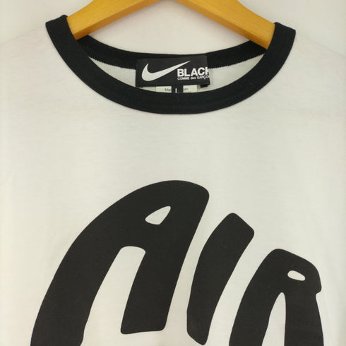 ブラックコムデギャルソン BLACK COMME des GARCONS AIR PRINT TEE メンズ L