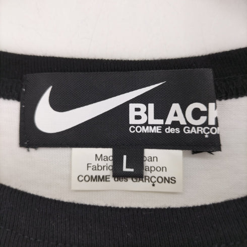 ブラックコムデギャルソン BLACK COMME des GARCONS AIR PRINT TEE メンズ L