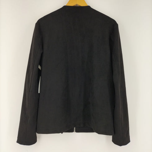 ザラ ZARA スウェードライクノーカラーブルゾン メンズ メンズ M