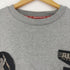 アルファインダストリーズ ALPHA INDUSTRIES ミリタリーワッペンスウェット メンズ L