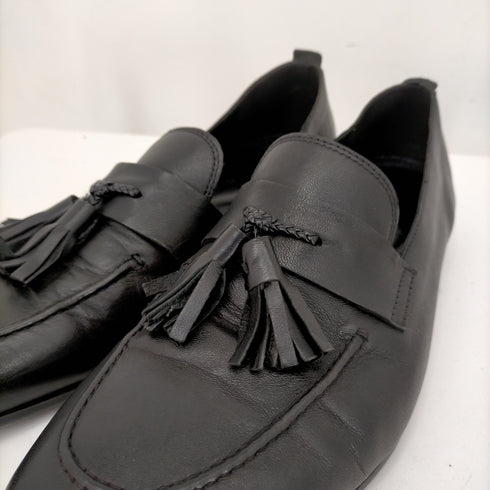 ザラ ZARA レザータッセルローファー メンズ EUR:42