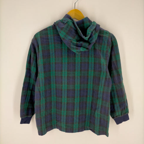 エルエルビーン L.L.Bean 70-80S USA製 ブラックウオッチ コットンプルオーバー レディース