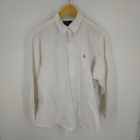 ラルフローレン RALPH LAUREN YARMOUTH ポニー刺繍 BDシャツ メンズ 17.5-35