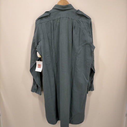 Frauenarbeitsschuleber スイス軍 プルオーバーエポレットグランパシャツ メンズ 39