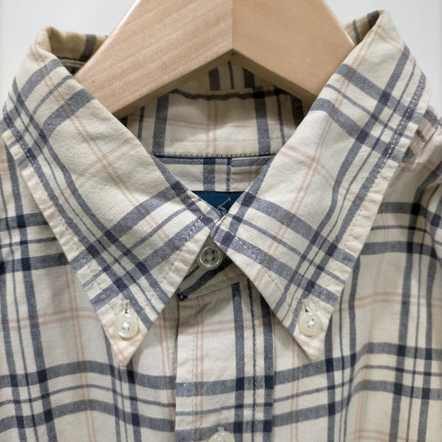 ラルフローレン RALPH LAUREN ポニーチェック柄ボタンダウンシャツ メンズ JPN:M