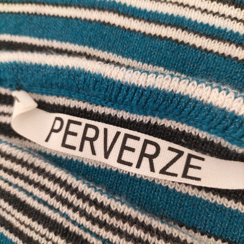 パーバーズ PERVERZE リブニット タイトスカート レディース FREE