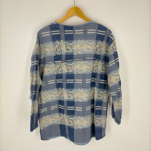 90-00S レースアッププルオーバー 刺繍 レディース FREE