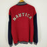 ノーティカ NAUTICA リブライン ナンバリング バックロゴ ハーフジップブルゾン メンズ import:L