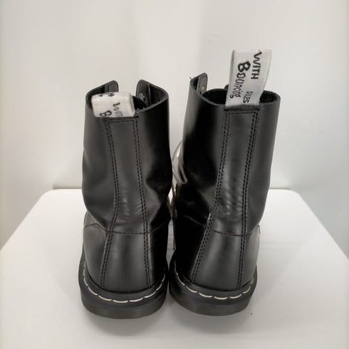 ドクターマーチン Dr.Martens 8ホールブーツ ホワイトステッチ ユニセックス メンズ UK8