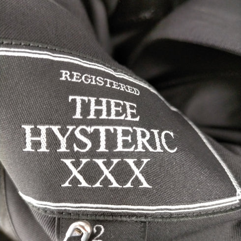 ジィ ヒステリック トリプルエックス Thee Hysteric XXX 高密度ギャバ ファスナー ジャケット メンズ JPN:2