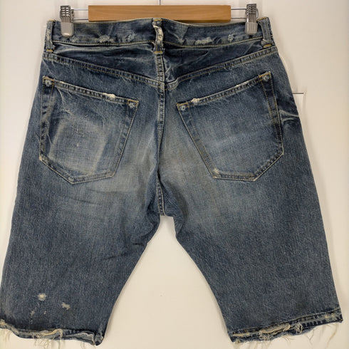 ヒステリックグラマー HYSTERIC GLAMOUR ダメージ ブッシュ デニム ショーツ メンズ