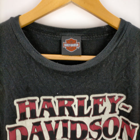 ハーレーダビッドソン HARLEY-DAVIDSON 両面プリント 半袖Tシャツ メンズ JPN:XXL