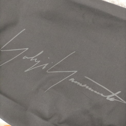 ヨウジヤマモト Yohji Yamamoto ロゴショルダーバッグ メンズ