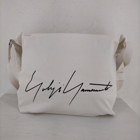 ヨウジヤマモト Yohji Yamamoto ロゴショルダーバッグ メンズ