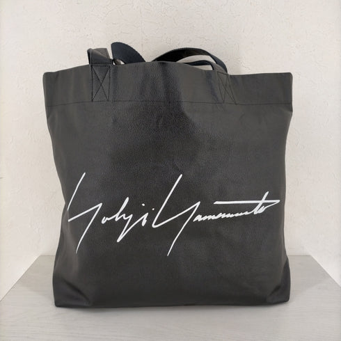ヨウジヤマモト Yohji Yamamoto カウレザートートバッグ メンズ