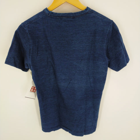 アールバイフォーティーファイブアールピーエム R by 45rpm インディゴ ハート クルーネックTシャツ メンズ JPN:2