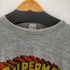 USA製 2枚タグ SUPERMAN ロゴ Tシャツ しみこみプリント コピーライト1977 レーヨン混 シングルステッチ メンズ import:M