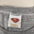 USA製 2枚タグ SUPERMAN ロゴ Tシャツ しみこみプリント コピーライト1977 レーヨン混 シングルステッチ メンズ import:M