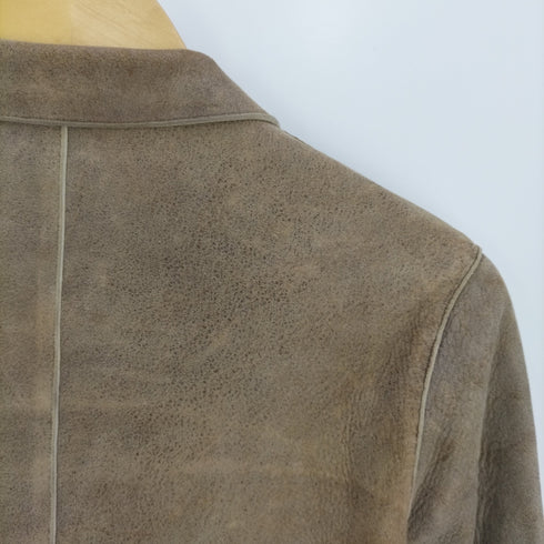 ジルサンダー JILSANDER 90s 本人期 イタリア製 シープレザージャケット レディース 34