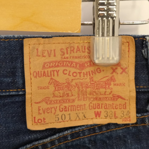 リーバイスヴィンテージクロージング Levis Vintage Clothing 1955年復刻 USA製 501XX デニムパンツ メンズ W:33 L:34