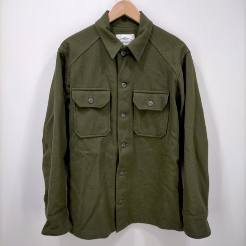 アメリカ軍 ウールシャツ メンズ JPN:S 68S