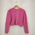 ザラ ZARA クルーネックコットンニット レディース import:S