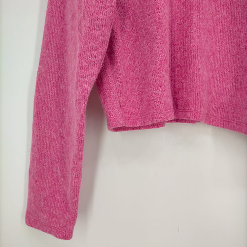 ザラ ZARA クルーネックコットンニット レディース import:S