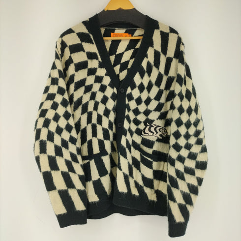 SOULGOODS Checked Mohair Cardigan メンズ JPN:M